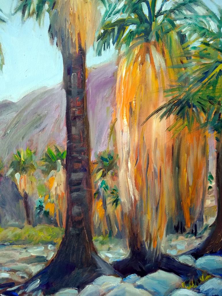 Original Art Deco Landscape Painting by Sunny  Patton