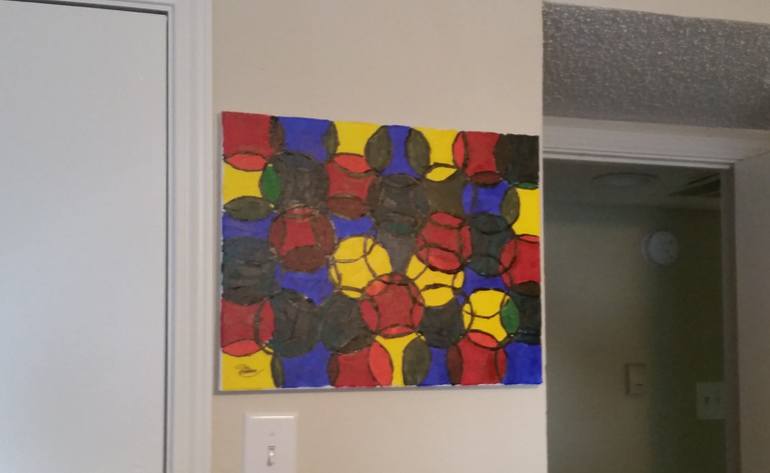 Original Abstract Painting by Zebulun Mcneill