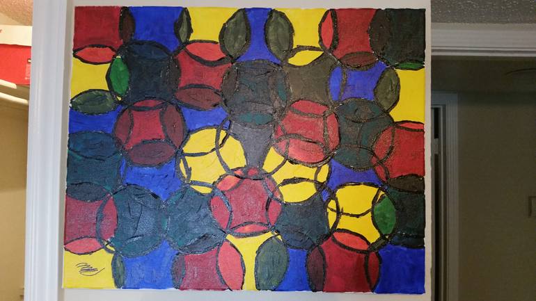 Original Abstract Painting by Zebulun Mcneill