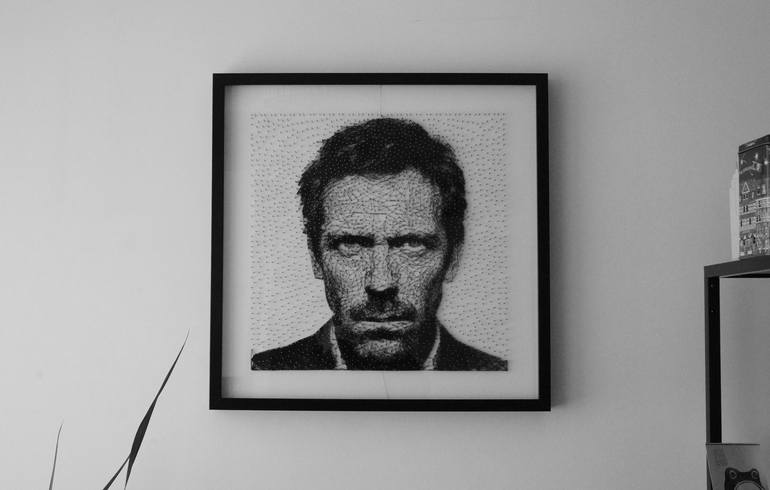 Original Portraiture People Mixed Media by Laarco Studio