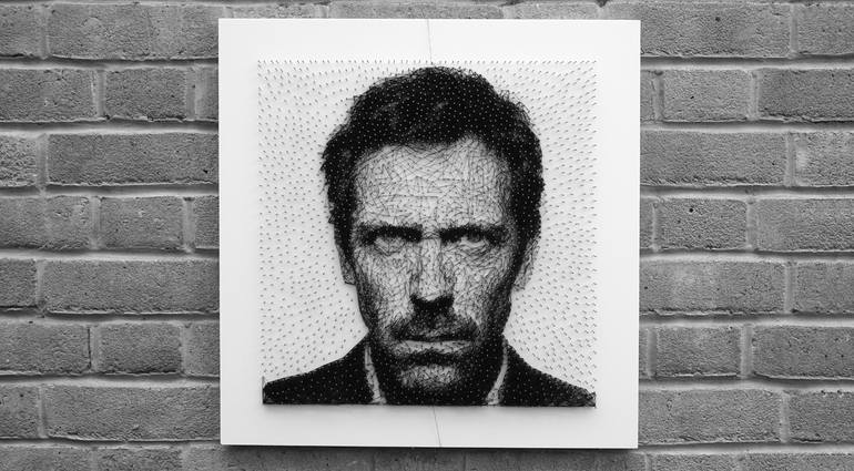 Original Portraiture People Mixed Media by Laarco Studio