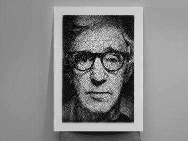 Woody Allen String Art - Limited Edition 1 of 10 thumb