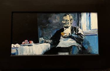 Original Expressionism People Paintings by Marcin Jan Chylaszek