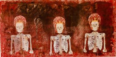 Original Figurative Mortality Paintings by Ramin Tork