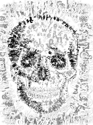 Print of Mortality Digital by Ramin Tork