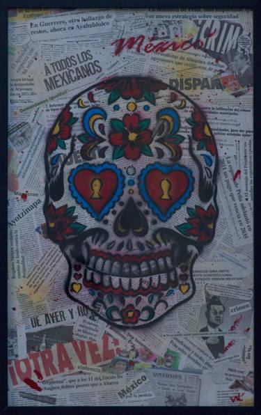 Calavera de Ayotzinapa 43, México Noviembre 2014 thumb