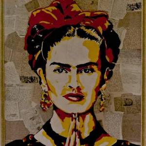 Collection Frida Kahlo Pop Stencils