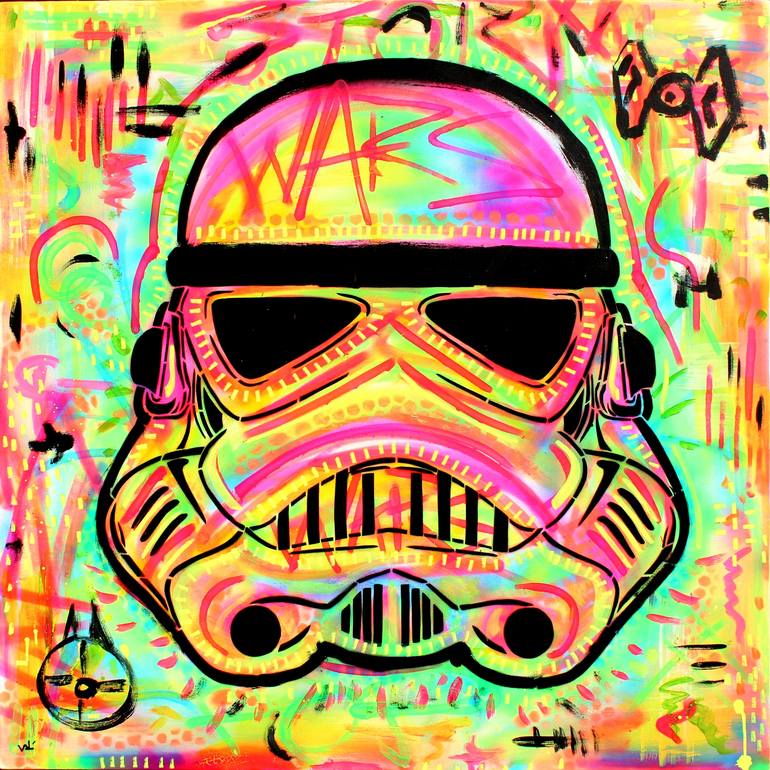 stormtrooper pop art