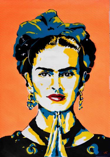 Frida Kahlo Pop Orange thumb