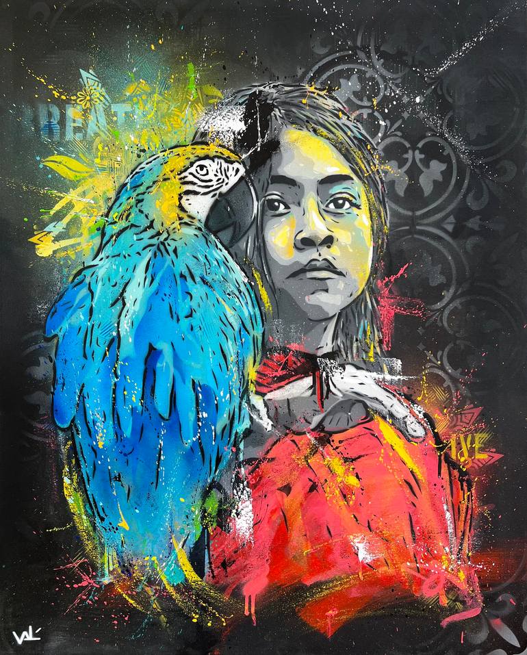 Original Fine Art Animal Paintings by Valérian Lenud