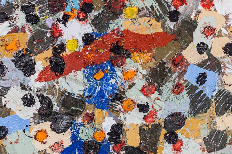 Original Abstract Landscape Painting by Randal Arvilla