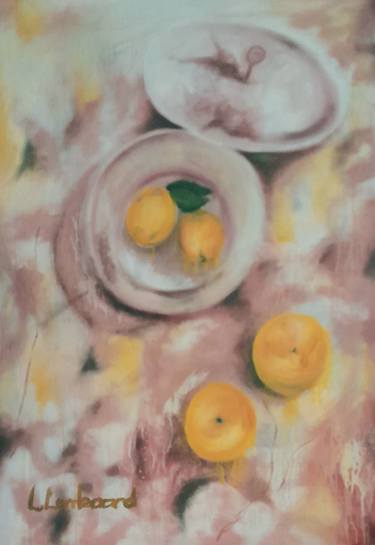Original Fine Art Food Painting by Liza Lombaard