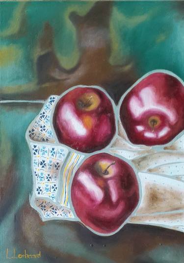 Print of Expressionism Still Life Paintings by Liza Lombaard
