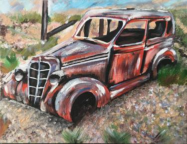 Print of Car Paintings by Kelly Fourie