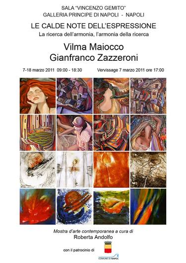 Original Expressionism Abstract Mixed Media by Vilma Maiocco