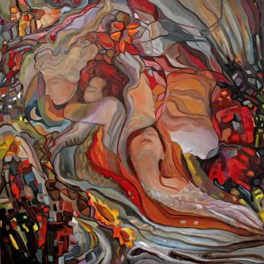 Original Expressionism Fantasy Paintings by Vilma Maiocco