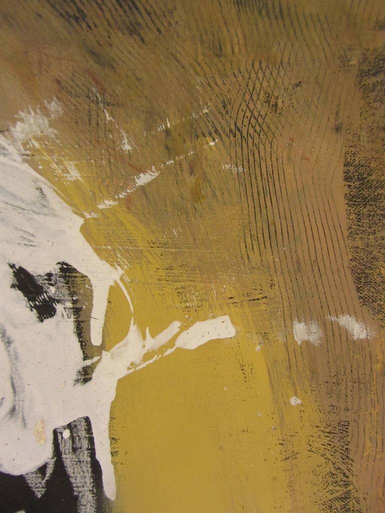 Original Abstract People Painting by Arnaud Cayla Xene