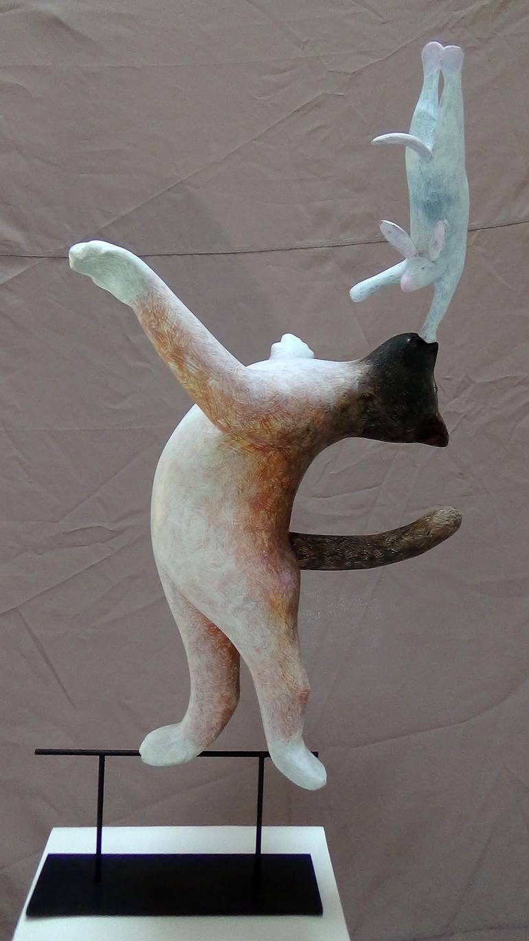 Original Animal Sculpture by Claude Feuillet