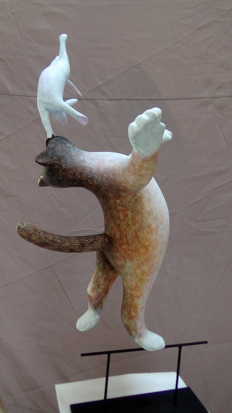 Original Conceptual Animal Sculpture by Claude Feuillet