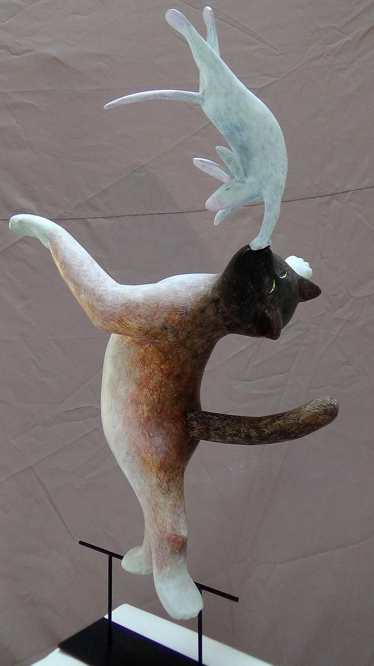 Original Conceptual Animal Sculpture by Claude Feuillet