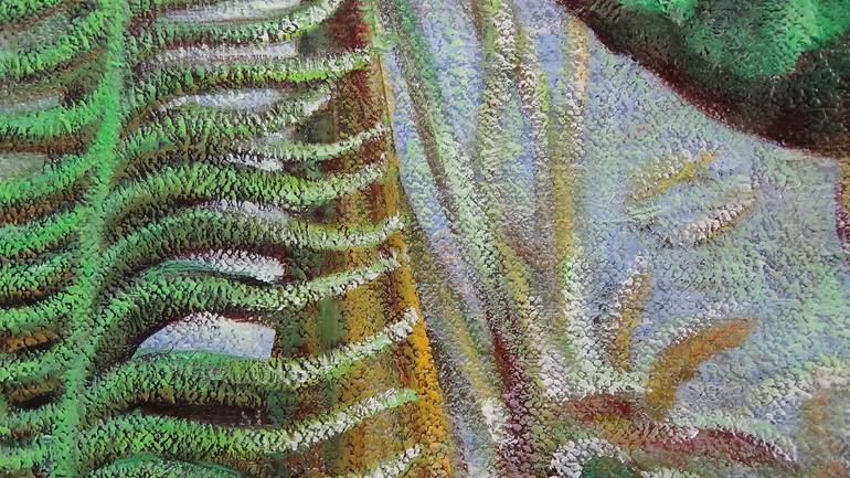 Original Figurative Nature Painting by Claude Feuillet