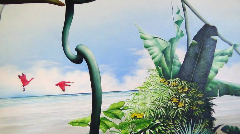 Original Figurative Seascape Painting by Claude Feuillet