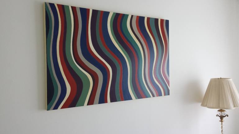 Original Modernism Abstract Painting by Mark Tyner