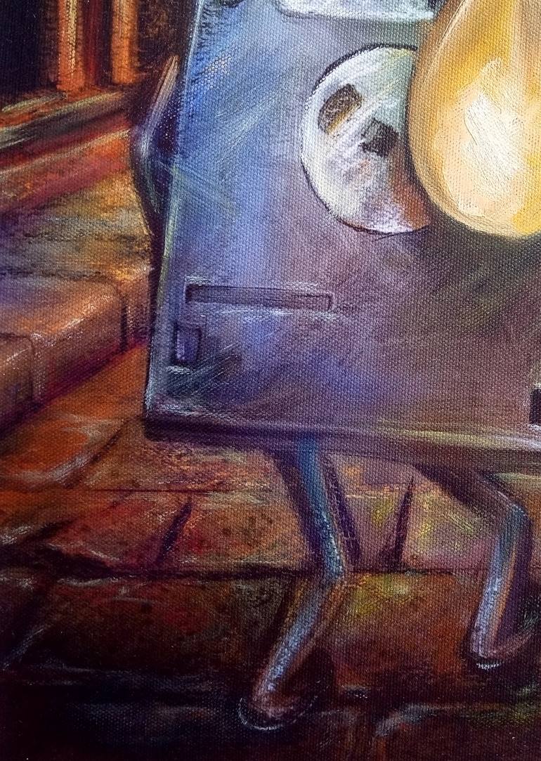 Original Figurative Science/Technology Painting by Satrio Budhi Tomo