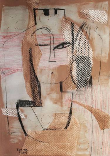 Original Abstract Women Paintings by Carina Esperon