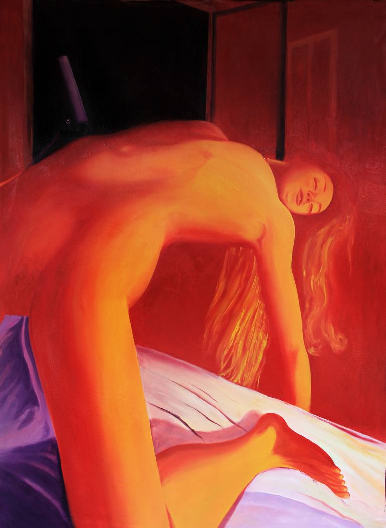 Print of Nude Painting by Arturo Prins