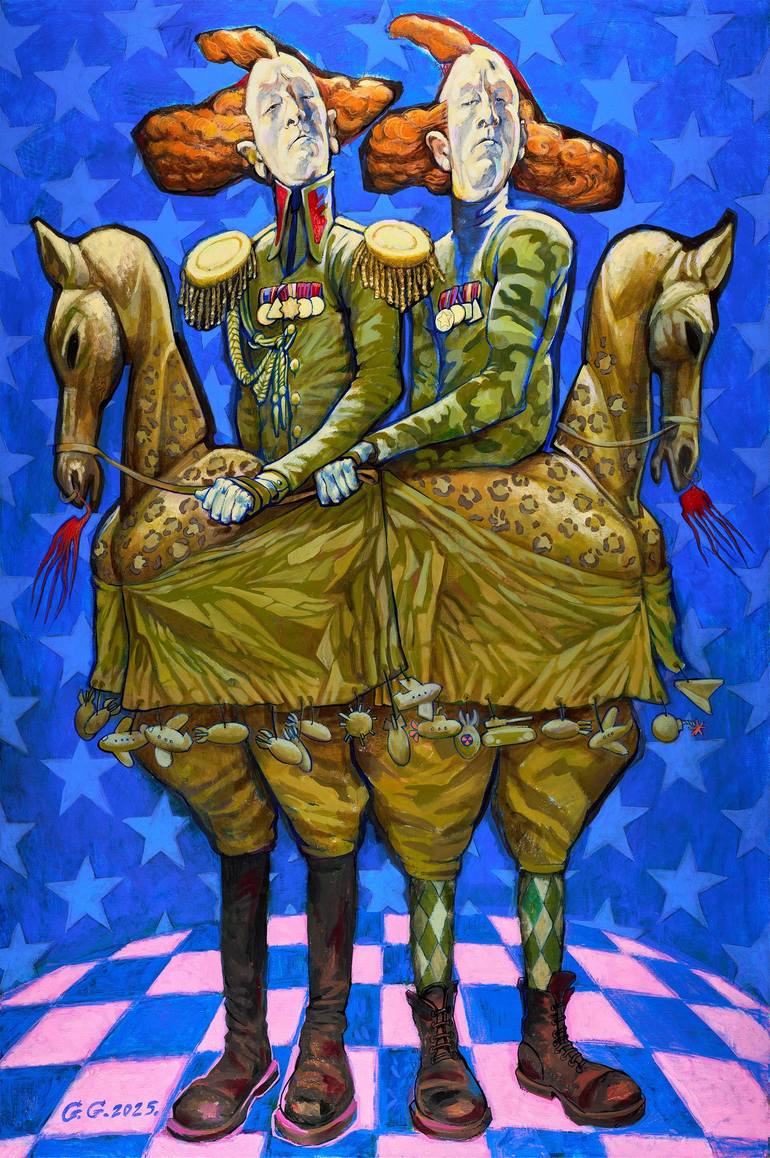 Heart of gold Painting by Gulia Gromova | Saatchi Art Poland