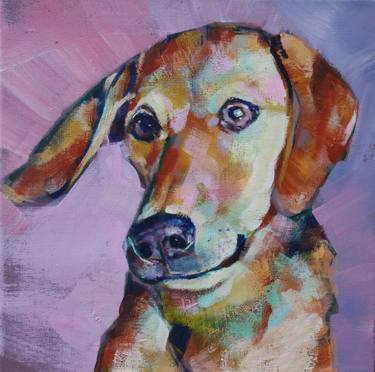 Original Figurative Animal Painting by Georgi  Lyapkin