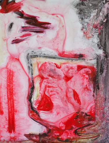 Print of Abstract Expressionism Food & Drink Paintings by Caren Keyser