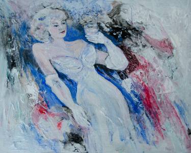 Original Expressionism Women Paintings by Caren Keyser