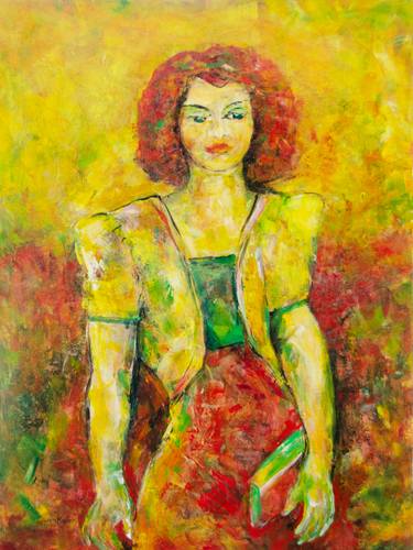 Original Women Paintings by Caren Keyser