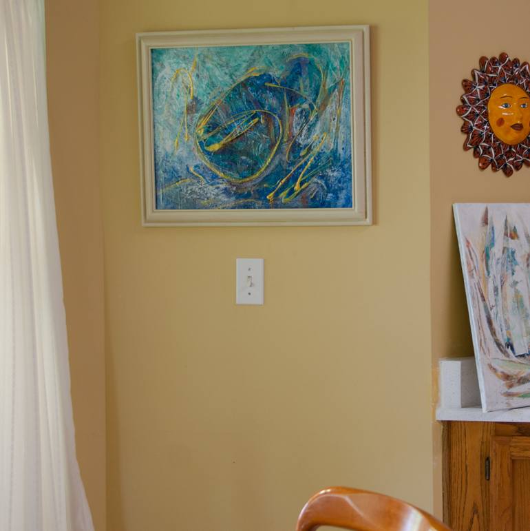 Original Abstract Painting by Caren Keyser