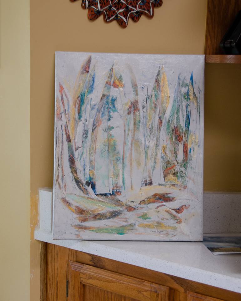 Original Abstract Painting by Caren Keyser