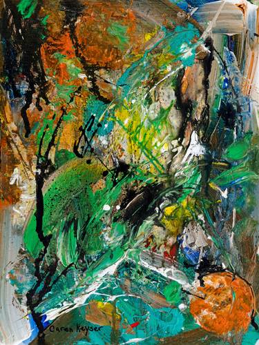 Original Abstract Paintings by Caren Keyser