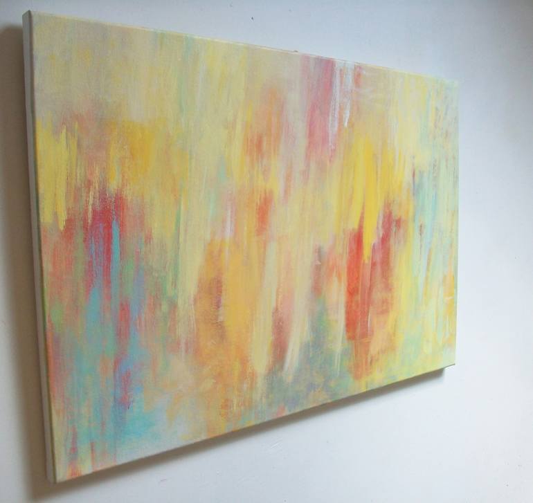 Original Abstract Expressionism Abstract Painting by Helen Newton