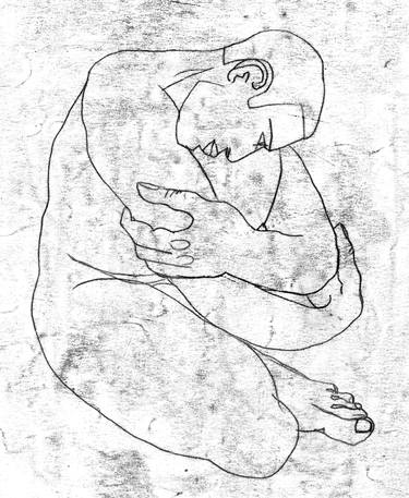 Print of Figurative Nude Drawings by Helen Knaggs