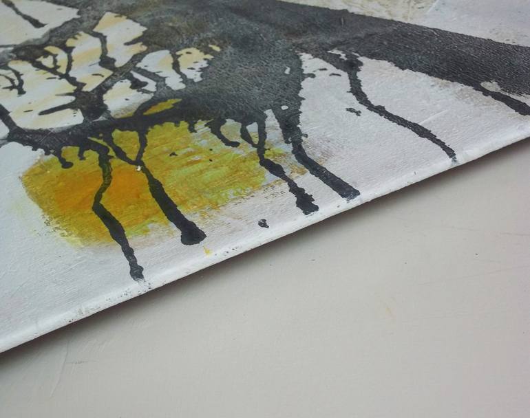 Original Abstract Expressionism Abstract Painting by Helen Newton