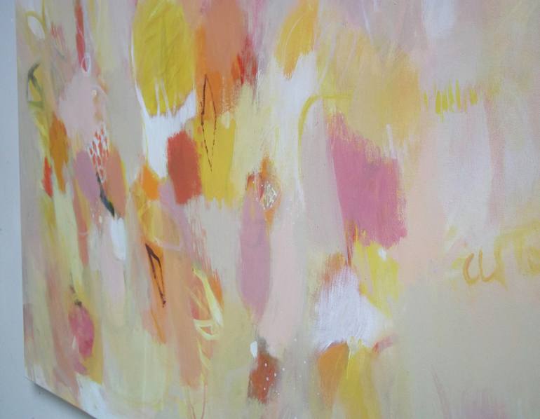 Original Abstract Expressionism Abstract Painting by Helen Knaggs