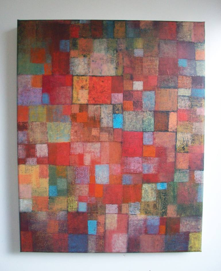 Original Abstract Painting by Helen Knaggs