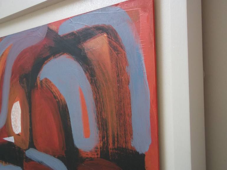 Original Abstract Expressionism Abstract Painting by Helen Newton