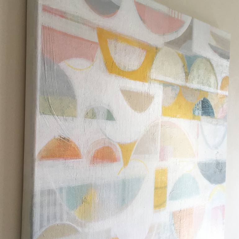 Original Abstract Expressionism Abstract Painting by Helen Newton