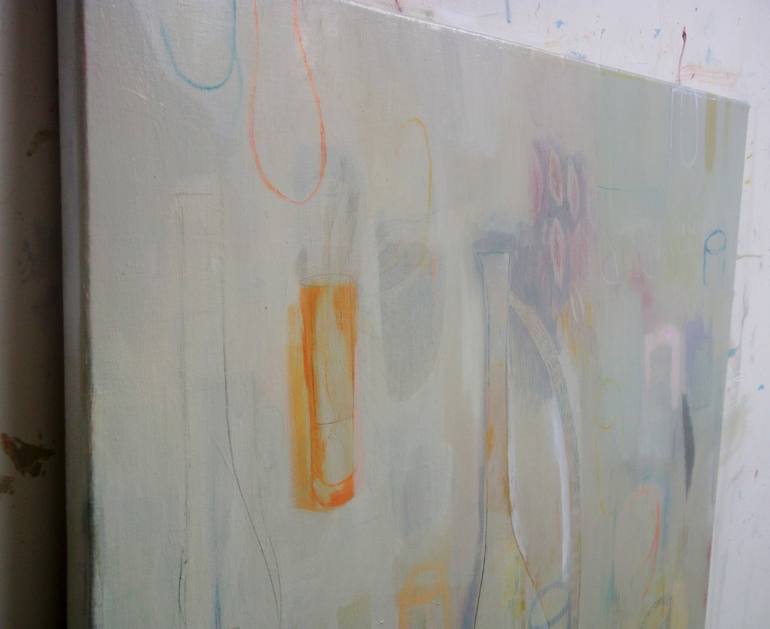 Original Abstract Still Life Painting by Helen Newton