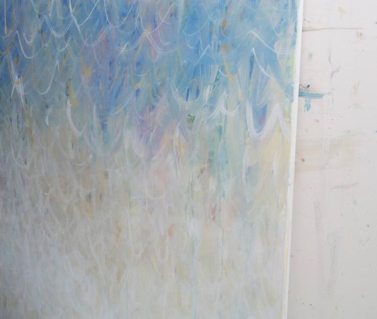 Original Abstract Expressionism Abstract Painting by Helen Newton