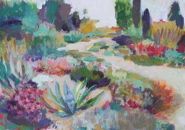 Print of Fine Art Garden Paintings by Helen Knaggs