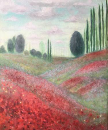 Original Impressionism Landscape Paintings by Caesiliae Fine Art