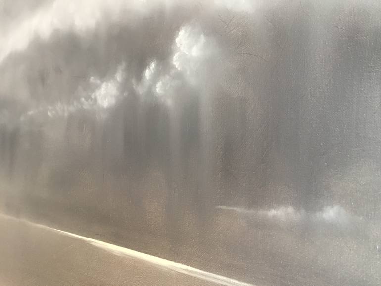 Original Abstract Expressionism Landscape Painting by Caesiliae Fine Art